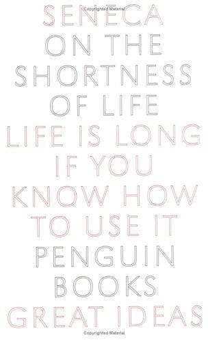 On the Shortness of Life by Seneca — book cover