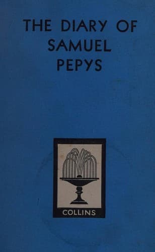 The Diary of Samuel Pepys by Samuel Pepys — book cover