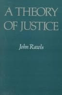 A Theory of Justice by John Rawls — book cover