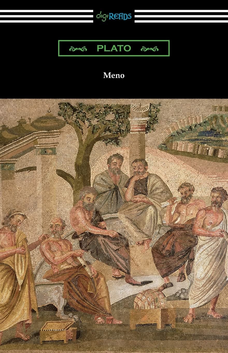 Meno by Plato — book cover